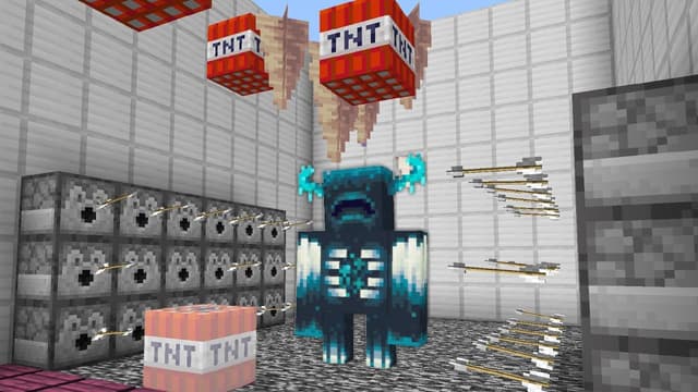【マイクラ】ウォーデンを絶対に倒せる装置作ってみた！