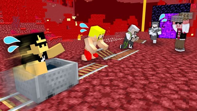 後戻りできない1本道のレールを繋いでエンドラまでたどり着け！【マイクラ】